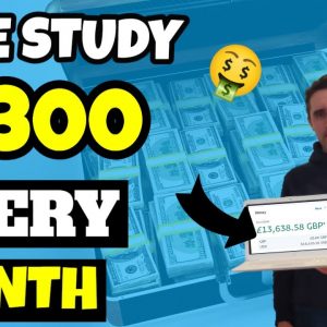 Affiliate Marketing Case Study $1,300 Month Passive Income