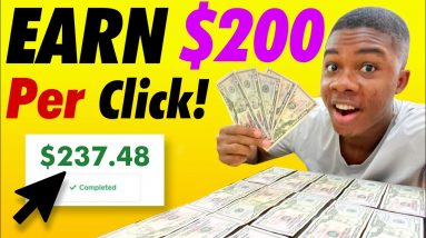 Earn $200+ Per Click FAST! *No Limit* (Make Money Online 2021)