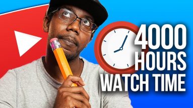 EXACTLY How to Get 4000 Hours of Watch Time on YouTube (YouTube Monetization)