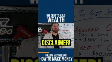 Use Debt to BUILD WEALTH #shorts