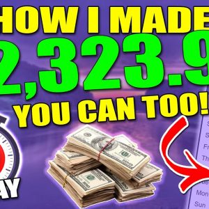 This Made Me $2,300 in a Month - Easiest Affiliate Marketing Strategy - Only 30mins a day Needed!