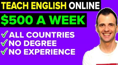 Online English Teaching Jobs: Teach English Online & Make $500/Day