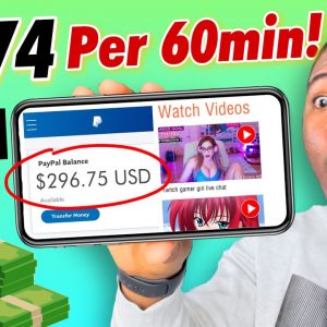 FASTEST Way To Earn $274 Per HOUR Watching Videos! (Make Money Online 2021)