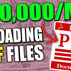 Make Money With Affiliate Marketing UPLOADING PDF Documents For FREE ($10,000 a Month)