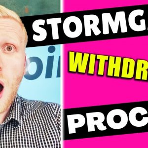 STORMGAIN WITHDRAWAL TO BINANCE 🔴 Stormgain Withdrawal to Bank Account