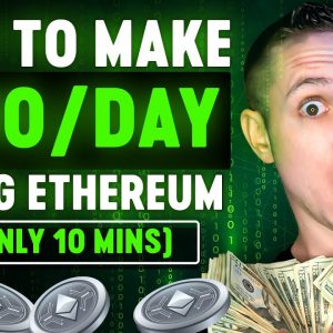 How To Make $100 Per Day MINING Ethereum 2022 Tutorial (EASY 10 Minute Setup Guide)