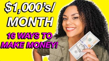 Online Business Ideas 2022! 16 Ways To Make Money!