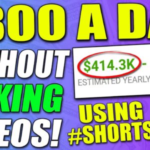 How To Make Money With YouTube Shorts Without Making Videos (For FREE)