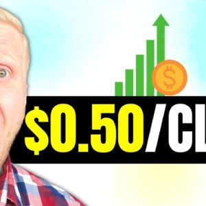 GET PAID PER CLICK ON YOUR LINK ($0.50/CLICK!) - Pay Per Click