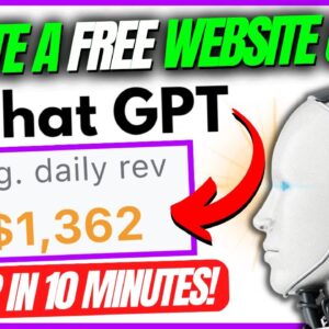 I Used ChatGPT To Create an Affiliate Marketing Website That Makes $187.55 Again & Again FOR FREE!