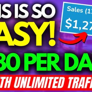 Get Paid +$780.00 Per Day With This UNLIMITED Traffic Source! | Affiliate Marketing 2023