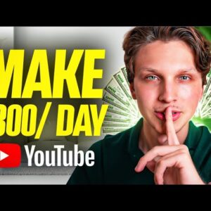 How to Make Money on YouTube Without Making Videos (Step By Step)