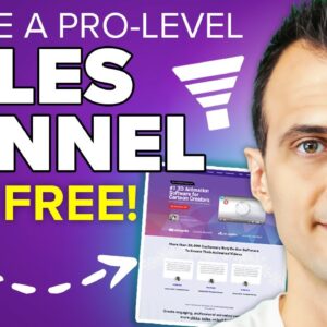 How to Create a Sales Funnel FOR FREE: 2024 Tutorial For Beginners