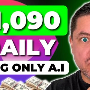 Make $1,090 Per Day With This Automated A.I Side Hustle (EASY)