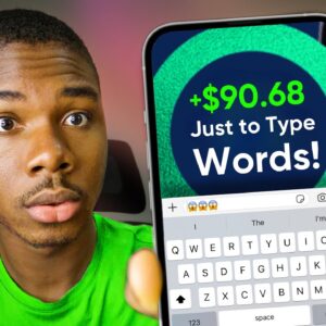 Get $90.68 Just For Typing Words Online! *Worldwide* (Make Money Online 2024)