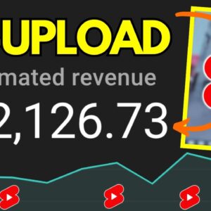 How to Make Money on YouTube Without Making Videos - $1,618 Days Re-Uploading Shorts (WITH PROOF)