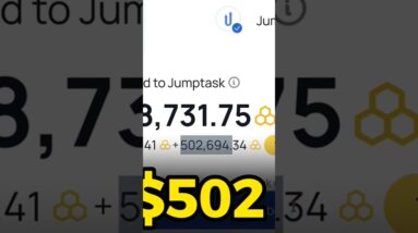 $502 Honeygain Fast Earning Trick (Jumptask)