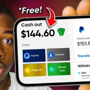 Earn DAILY FREE CASH From Your Phone! ($144 Paid ✅) Make Money Online