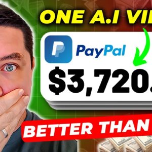 I Made $3,720 In PASSIVE INCOME With a 30 Second AI Video (BETTER THAN SORA)