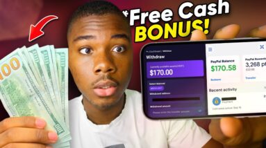 CLICK & CLAIM This Free Cash Bonus NOW! *New Platform* (Earn $170 Daily)