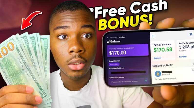 CLICK & CLAIM This Free Cash Bonus NOW! *New Platform* (Earn $170 Daily)