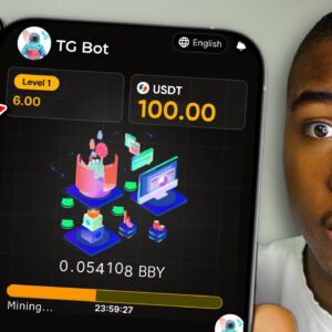 Free Telegram BOT Paying $100 Without Investment! (Free USDT Mining Bot)