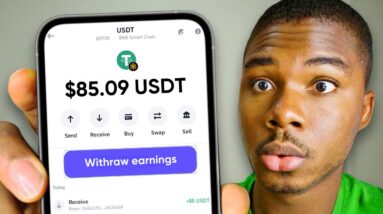 Generate $85 USDT Effortlessly From Your Phone! (Earn Money Online 2025)