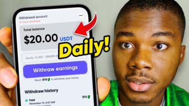 New App That Pays $20.00 DAILY Worldwide! (New Earning App 2025)