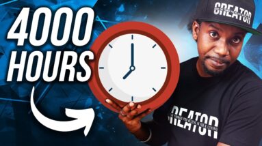 EXACTLY How To Get 4000 HOURS Of Watch Time On YouTube in 2025