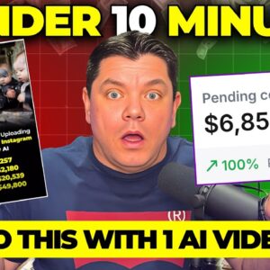 This ONE AI Video Made Me $6,854 – Do This to Make Money Online 2025