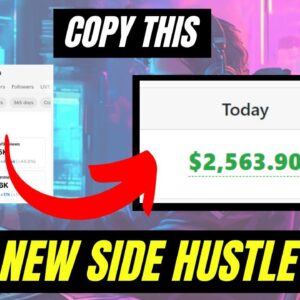 Copy This Side Hustle To Start Earning FAST