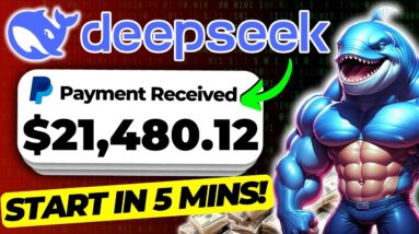 DeepSeek R1 - How to Use DeepSeek to Make $21,480 With AI Videos (Fast & Free)