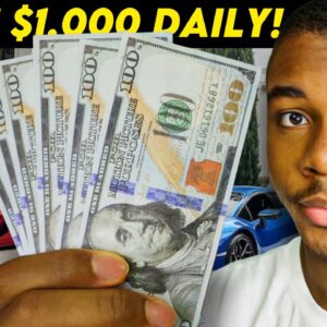 How to Make Your First $1,000 Online If You're BROKE! (No Experience Needed)