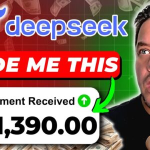 DeepSeek R1 - How To Use DeepSeek To Make Passive Income Again and Again (For Beginners)