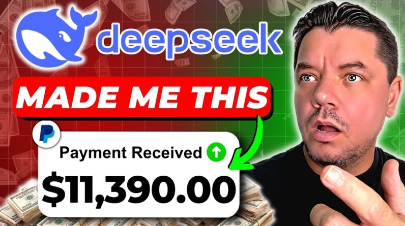 DeepSeek R1 - How To Use DeepSeek To Make Passive Income Again and Again (For Beginners)