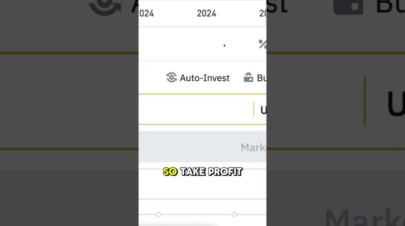 How to Use Take Profit Feature on Binance? Step-By-Step Tutorial