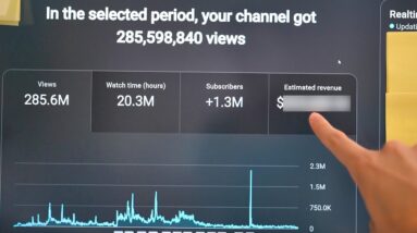 How much YouTube paid me for 300 million views...