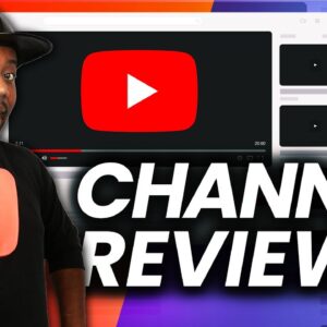 YOUTUBE LIVE CHANNEL REVIEWS - Real Advice for Small Channels
