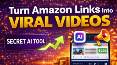 How I Turn Amazon Links Into Viral Videos 🚀