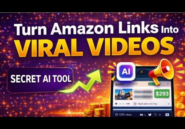 How I Turn Amazon Links Into Viral Videos 🚀