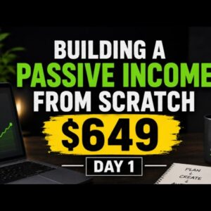 Building a Passive Income From Scratch: Day 1