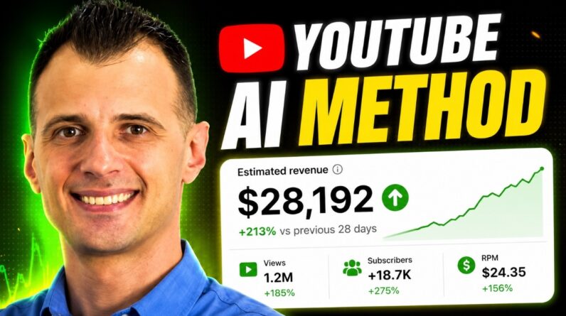 How to MAKE MONEY on YouTube Using AI (WITHOUT Making Videos From Scratch)
