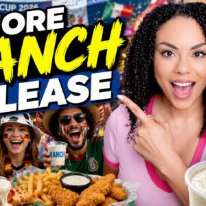 World Cup Tourists Are  OBSESSED With  Ranch Dressing (Crazy)