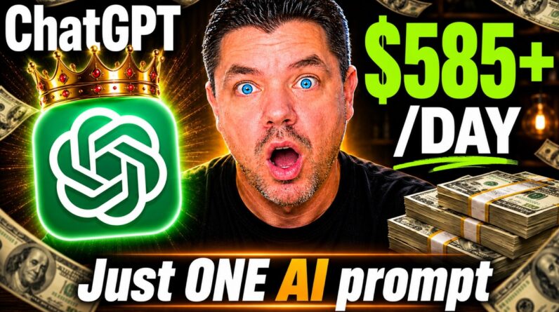 Easy NEW AI Side Hustle That Everyone Is Ignoring